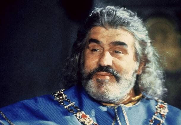 Mario Adorf Characters: King Film: The Cave Of The Golden Rose; Fantaghiro (Fantaghir?) It 1991, Director: Lamberto Bava 22 December 1991  Copyright: MaryxEvansxAFxArchivexReteitalia 12553770 editorial use only