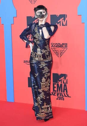 November 3, 2019, Seville, Andalusia, Spain: 2019 MTV Europe Music Awards (EMAs) held at the FIBES Conference and Exhibition Centre - Arrivals..Featuring: Jasmine Sokko.Where: Seville, Andalusia, Spain.When: 03 Nov 2019.Credit: Sean ThorntonCover Images Seville Spain - ZUMAc218 20191103_zia_c218_130 Copyright: xCOVERxImagesx