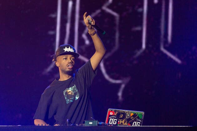 November 3, 2019, Las Vegas, Nevada, U.S: DJ METRO BOOMIN (LELAND TYLER WAYNE) during the Day N Vegas Music Festival at the Las Vegas Festival Grounds in Las Vegas, Nevada Las Vegas U.S. - ZUMAs135 20191103_zap_s135_037 Copyright: xDanielxDeSloverx