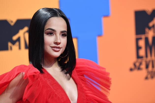 November 3, 2019, Seville, Andalusia, Spain: 2019 MTV Europe Music Awards (EMAs) held at the FIBES Conference and Exhibition Centre - Arrivals..Featuring: Becky G.Where: Seville, Andalusia, Spain.When: 03 Nov 2019.Credit: Sean ThorntonCover Images Seville Spain - ZUMAc218 20191103_zia_c218_186 Copyright: xCOVERxImagesx
