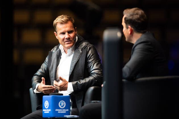 Juergen Hoeller PowerDays, Presentation of the Lifetime Award to Dieter Bohlen, Munich Olympic Hall 03 11 2019 IM BILD DieterBohlen, Juergen Hoeller