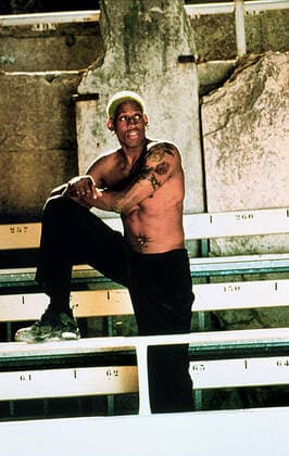 Dennis Rodman Characters: Yaz Film: Double Team (1997) Director: Hark Tsui 04 April 1997  Copyright: MaryxEvansxAFxArchivexColumbia 12584399 editorial use only