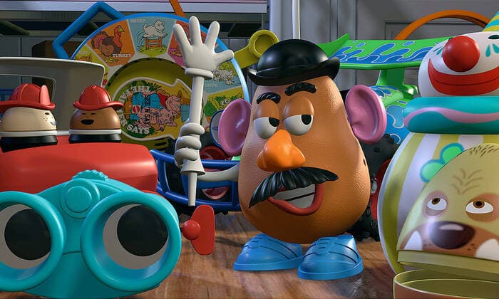 Mr. Potato Head Film: Toy Story (USA 1995) Director: John Lasseter 19 November 1995  Copyright: MaryxEvansxAFxArchivexPixar 12586102 editorial use only