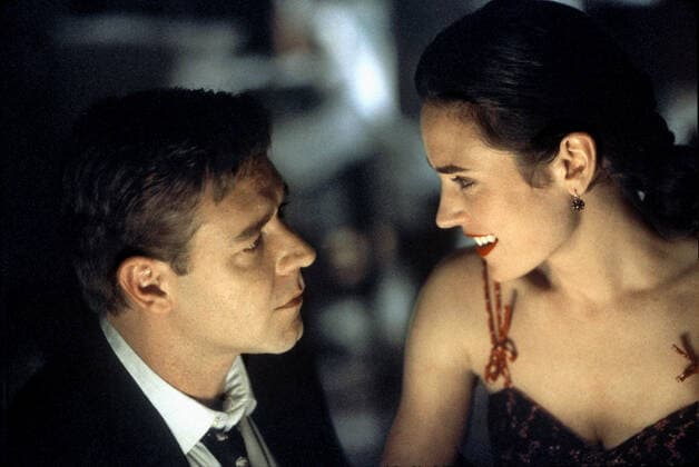 OSCARS: Beste Nebendarstellerin, Preisträgerinnen 2001-2010 Russell Crowe & Jennifer Connelly Characters: John Nash & Alicia Nash Film: A Beautiful Mind (USA 2001) Director: Ron Howard 13 December 2001  Copyright: MaryxEvansxAFxArchivexDreamworks 12588482 editorial use only
