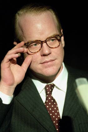 OSCARS. Bester Hauptdarsteller. Preisträger 2001-2010 Philip Seymour Hoffman Characters: Truman Capote Film: Capote (USA CAN 2005) Director: Bennett Miller 02 September 2005  Copyright: MaryxEvansxAFxArchivexUnitedxArtists 12595952 editorial use only