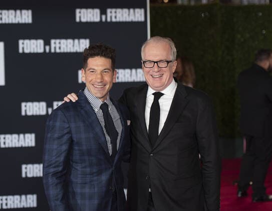 November 4, 2019, Los Angeles, California, USA: JON BERNTHAL (l) and TRACY LETTS attend the L.A. special screening of Ford V Ferrari at TCL Chinese Theatre in Hollywood, California. Los Angeles USA - ZUMAs247 20191104_zmp_s247_121 Copyright: xCharliexSteffensx