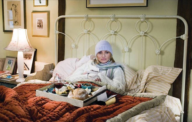 Weihnachten, Filmreife Outfits Cameron Diaz Characters: Amanda Woods Film: The Holiday (USA 2006) Director: Nancy Meyers 29 November 2006 CAMERON DIAZ stars as Amanda in THE HOLIDAY, a film by Nancy Meyers.  Copyright: MaryxEvansxAFxArchivexColumbiaxPictures 12649834 editorial use only