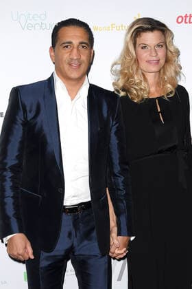 Janina Özen Otto and her husband Ismail Özen at the Charity Dinner during the presentation of the Future Policy Award on 6 11 2019 in Hamburg the presentation of the Future Policy Award 2019 in Hamburg