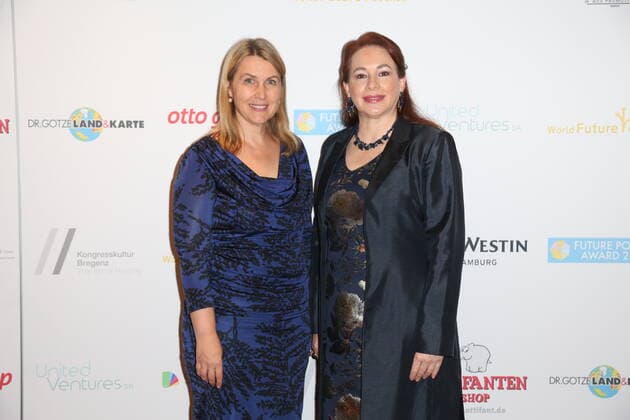 Hamburg Alexandra Wandel and Maria Fernanda Espinosa World Future Council present the Future Policy Award 2019 in the Hotel Hafen Hamburg on 6 11 2019