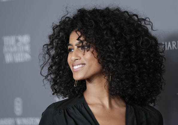 Imaan Hammam arrives on the red carpet at the WSJ Mag 2019 Innovator Awards at The Museum of Modern Art on Wednesday, November 06, 2019 in New York City.  NYP20191106157 JOHNxANGELILLO