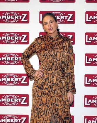 Liza Waschke at the presentation Lambertz Fine Art Calendar 2020 African Moods at the Embassy of South Africa in Berlin