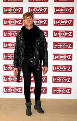 Nico Schwanz at the presentation Lambertz Fine Art Calendar 2020 African Moods at the Embassy of South Africa in Berlin