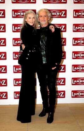 Eveline Hall, Dr. Hermann Buehlbecker at the presentation Lambertz Fine Art Calendar 2020 African Moods at the Embassy of South Africa in Berlin