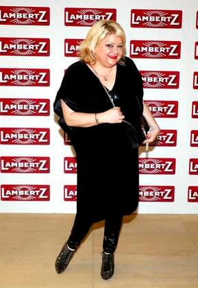 Betty Amreihn at the presentation Lambertz Fine Art Calendar 2020 African Moods at the Embassy of South Africa in Berlin