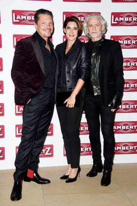 Hardy Krüger jr with wife Alice Krüger and Hermann Bühlbecker at the vernissage of African Moods for the presentation of the Lambertz Fine Art Calendar 2020 at the South African Embassy Berlin, 06 11 2019 Foto:xN.xKubelkax xFuturexImage