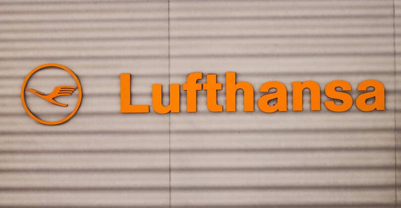 Hanover, Langenhagen Airport, Lufthansa strike, UFO strike Lufthansa flight attendants strike, symbol photo,