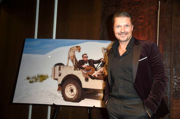 Hardy Krüger jr at the vernissage of African Moods for the presentation of the Lambertz Fine Art Calendar 2020 at the South African Embassy Berlin, 06 11 2019 Foto:xN.xKubelkax xFuturexImage