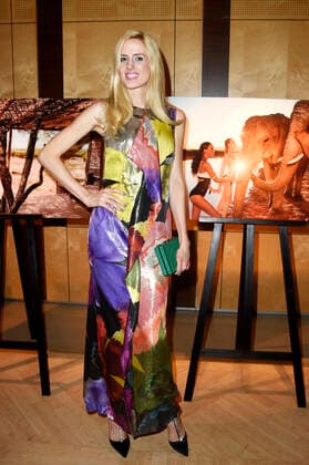 Wilma Elles at the vernissage of African Moods for the presentation of the Lambertz Fine Art Calendar 2020 at the South African Embassy Berlin, 06 11 2019 Foto:xN.xKubelkax xFuturexImage