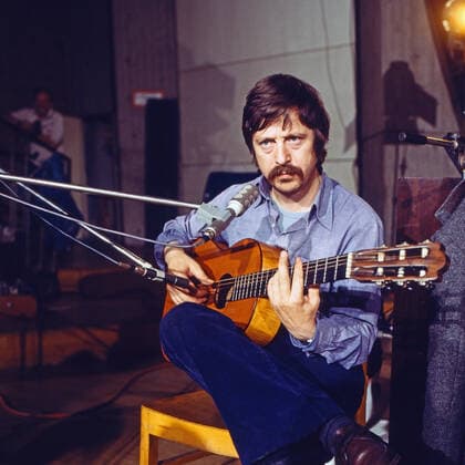 Wolf Biermann, deutscher Lyriker und Liedermacher, Deutschland 1970er Jahre. German singer and songwriter, Germany 1970s. Copyright: KPA Nur redaktionelle Nutzung. Editorial usage only. UnitedArchives55001619 !ACHTUNG AUFNAHMEDATUM GESCHÄTZT!