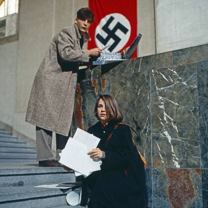 Die weiße Rose, Deutschland 1982, Regie: Michael Verhoeven, Darsteller: Wulf Kessler, Lena Stolze Copyright: KPA Nur redaktionelle Nutzung. Editorial usage only. UnitedArchives55001724 !ACHTUNG AUFNAHMEDATUM GESCHÄTZT!