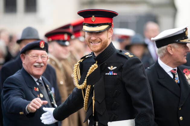 Bilder des Jahres 2019, Entertainment 11 November Entertainment Themen der Woche KW45 Entertainment Bilder des Tages . 07 11 2019. London, United Kingdom. Prince Harry and Meghan Markle, the Duke and Duchess of Sussex at the opening of the Field of Remembrance at Westminster Abbey in London.  xPoolx xi-Imagesx IIM-20372-0008
