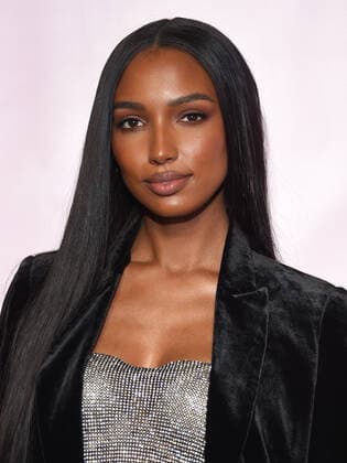Model Jasmine Tookes arriving at the All That Glitters Boohoo Launch Party in Los Angeles, California - Nov 7, 2019 - All That Glitters Boohoo Launch Party 2019, Los Angeles California United States Nightingale Plaza  Copyright: xOxConnorx BoohooLaunchParty_LO_69