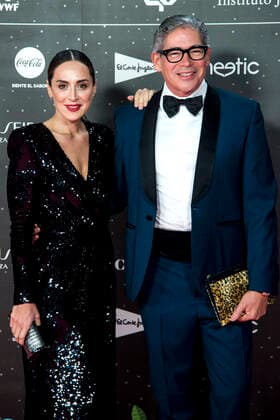 Tamara Falco and Boris Izaguirre at the presentation of the LOS40 Music Awards 2019 at the WiZink Center Madrid, 08 11 2019 Tamara Falco, Boris Izaguirre  Foto:xDyDxFotografosx xFuturexImage