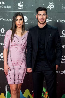 Marco Asensio with company at the presentation of the LOS40 Music Awards 2019 in the WiZink Center Madrid, 08 11 2019 Marco Asensio with company  Foto:xDyDxFotografosx xFuturexImage