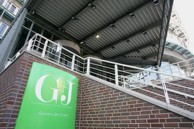 Verlagsgebäude von Gruner + Jahr am Baumwall in Hamburg 10.11.2019 *** Gruner Jahr publishing building on Baumwall in Hamburg 10 11 2019