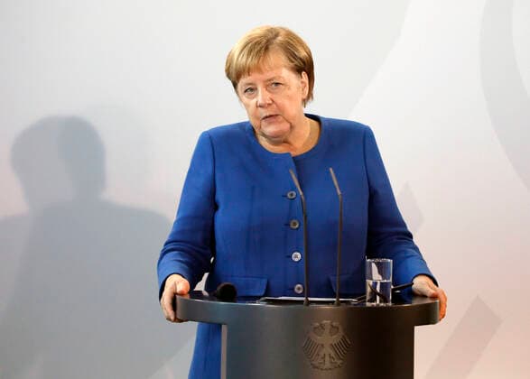 Chancellor Angela Merkel, Germany, Berlin, Federal Chancellery, participation of the BKin in the National Integration Award ceremony, 11 11 2019