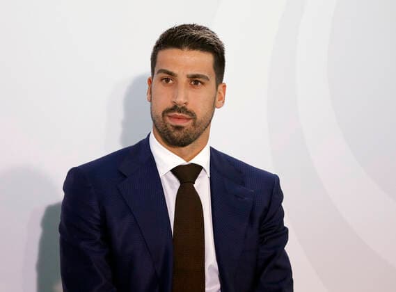Sami Khedira, Football player, Germany, Berlin, Federal Chancellery, Participation of the BKin in the National Integration Award ceremony, 11 11 2019