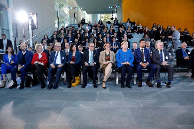 Chancellor Angela Merkel, Germany, Berlin, Federal Chancellery, participation of the BKin in the National Integration Award ceremony, 11 11 2019