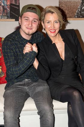 Ethan Smith and Heather Mills attend Music With Meaning in support of War Child and Music for Mental Wealth at Arboretum in London. NOVEMBER 11th 2019  TSTx194020
