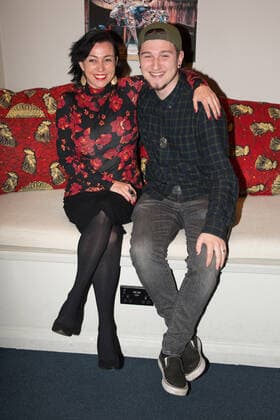 Laura Westcott and Ethan Smith attend Music With Meaning in support of War Child and Music for Mental Wealth at Arboretum in London. NOVEMBER 11th 2019  TSTx194020