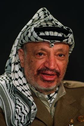 Yasser Arafat P.L.O. Chairman 16 December 1993  Copyright: MaryxEvansxAllstarxDavidxGadd 12038056
