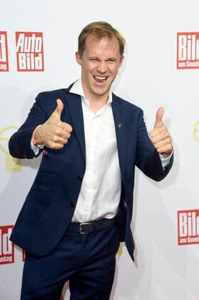 Mattias Ekström at the 43rd Golden Steering Wheel Award 2019 at Axel Springer Haus Berlin, 12 11 2019 Foto:xN.xKubelkax xFuturexImage
