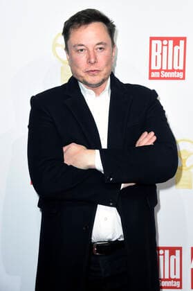 Elon Musk at the 43rd Golden Steering Wheel Award 2019 at Axel Springer Haus Berlin, 12 11 2019 Foto:xN.xKubelkax xFuturexImage