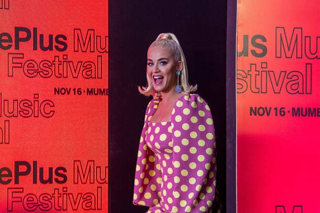 Bilder des Jahres 2019, Entertainment 11 November Entertainment Themen der Woche KW46 MUMBAI, INDIA NOVEMBER 12: International Pop Singer Katy Perry during a press conference at St Regis Hotel, Lower Parel, ahead of her performance, on November 12, 2019 in Mumbai, India. Landing in India after a long gap of seven years, a rejuvenated Katy Perry shared her plans of going around the streets of Mumbai to try her hands on some local cuisine and also spilled the beans on chances of collaborating with Indian artists. On being asked if she admires any Indian artist or is looking forward to collaborating with them, Perry added, I think that?s what the research and development this week is going to be all about. I am going to some really fun party, meet some people from Bollywood, will be hearing some incredible bands. This time is all about immersing and educating myself. (Photo by Aalok Soni Hindustan Times ) In