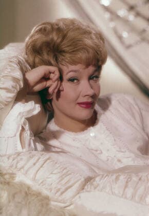 Liselotte Pulver, Schweizer Schauspielerin, Deutschland frühe 1960er Jahre. Swiss actress Liselotte Pulver, Germany early 1960s. Nur redaktionelle Nutzung. Editorial usage only. Copyright: ArthurxGrimm UnitedArchives82000835