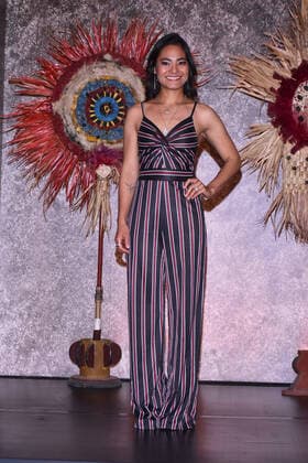 Hernan Tv Series photocall MEXICO CITY, MEXICO - NOVEMBER 13: Mitzi Mabel Cadena starring as Tecuelhuetzin poses for photos during a Photocall as part of the launch of the new Tv Series ˜Hernan™ which will be released the next November 21 by Amazon Prime Video, Tv Azteca and History Latin America at Four Season Hotel on November 13, 2019 in Mexico City, Mexico  Copyright: xCarlosxTischlerx EYE_2601