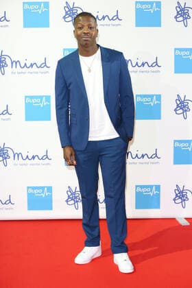 Jamal Edwards attends the Mind Media Awards at Queen Elizabeth Hall at the Southbank Centre in London. NOVEMBER 13th 2019  MDRx194033