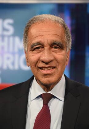 Meteorologist Mojib Latif poses at the award ceremony of the Hanns Joachim Friedrichs Prize for Television Journalism 2019 on 14 11 2019 in Cologne The prize is awarded once a year to television journalists who have achieved outstanding results in their work