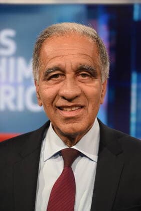 Meteorologist Mojib Latif poses at the award ceremony of the Hanns Joachim Friedrichs Prize for Television Journalism 2019 on 14 11 2019 in Cologne The prize is awarded once a year to television journalists who have achieved outstanding results in their work