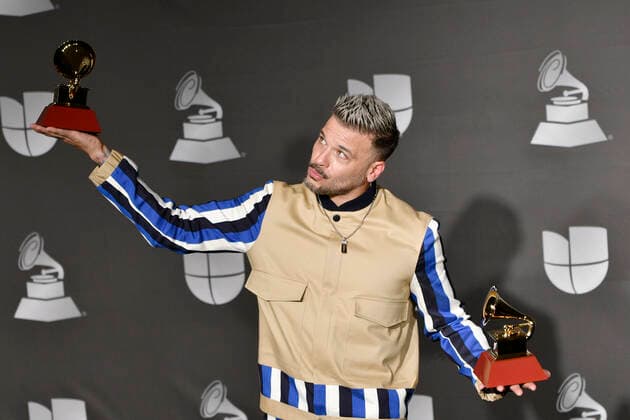 Bilder des Jahres 2019, Entertainment 11 November Entertainment Themen der Woche KW46 Entertainment Bilder des Tages LAS VEGAS, NV - NOVEMBER 14: Pedro Cap? in the press room at the 20th Annual Latin Grammy Awards at the MGM Grand Garden Arena in Las Vegas, Nevada on November 14, 2019. Copyright: xDamairsxCarterx