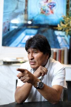 November 14, 2019 EUM20191114NAC14 JPG MEXICO CITY, PresidencyPresidency Evo Morales 14 November 2019 The deposed president of Bolivia, Evo Morales, assures in an interview with EL UNIVERSAL that he is ready to return to his country if the Legislative Assembly does not accept the resignation he presented last Sunday Photo Agency EL UNIVERSALGerman EspinosaEELG  - ZUMAu78_ 20191114_zaf_u78_077 Copyright: xElxUniversalx