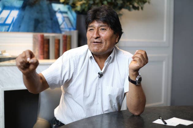 November 14, 2019 EUM20191114NAC06 JPG CIUDAD DE MEXICO, Presidency Presidency Evo Morales 14 November 2019 The deposed president of Bolivia, Evo Morales, assures in an interview with EL UNIVERSAL that he is ready to return to his country if the Legislative Assembly does not accept the resignation he presented last Sunday  - ZUMAu78_ 20191114_zaf_u78_010 Copyright: xElxUniversalx