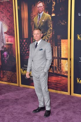Daniel Craig at the premiere of the movie Knives Out A Murder for Dessert at the Regency Village Theatre Los Angeles, 14 11 2019 Foto:xD.xStarbuckx xFuturexImage