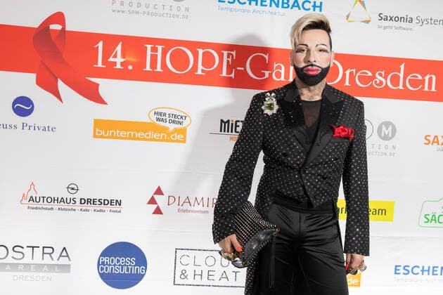 Bilder des Jahres 2019, Entertainment 11 November Entertainment Themen der Woche KW46 Entertainment Bilder des Tages Im Bild: Harald Glööckler Dresden - 14. HOPE-Gala *** In the picture Harald Glööckler Dresden 14 HOPE Gala xChristian Esslerx