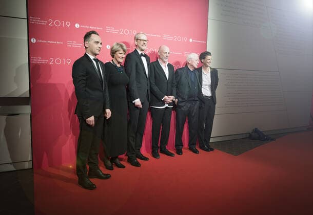 Federal Foreign Minister Heiko Maas, SPD, at the award ceremony for the Prize for Understanding and Tolerance in Berlin, 16 11 2019 Berlin Germany Copyright: xXanderxHeinl photothek.netx