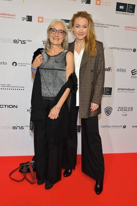 Award ceremony of the DAFF 2019 Leonore Weissgerber, Lisa Maria Potthoff Arrival at the award ceremony of the German Academy for Television 2019 in the Kino Babylon in Berlin on 16 11 2019 PPM